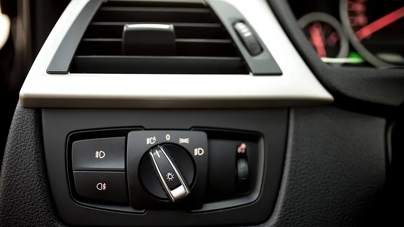 Car dashboard air conditioning controls Raimondi Auto Services Old Woking